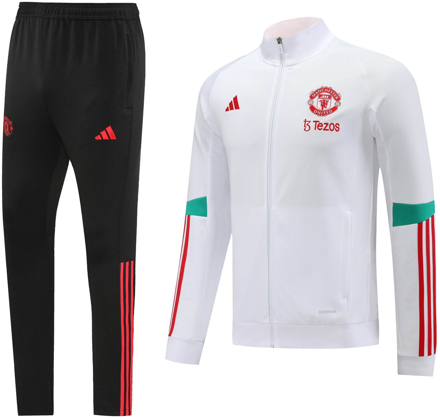 MANCHESTER UNITED 23/24 black white training jacket tracksuit set sudadera de entrenamiento