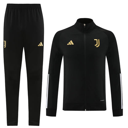 JUVENTUS 23/24 black training jacket tracksuit set sudadera de entrenamiento