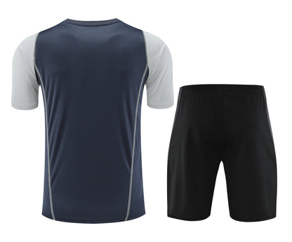 INTER MIAMI 23/24 black gray training jersey shorts set camiseta remera conjunto de entrenamiento