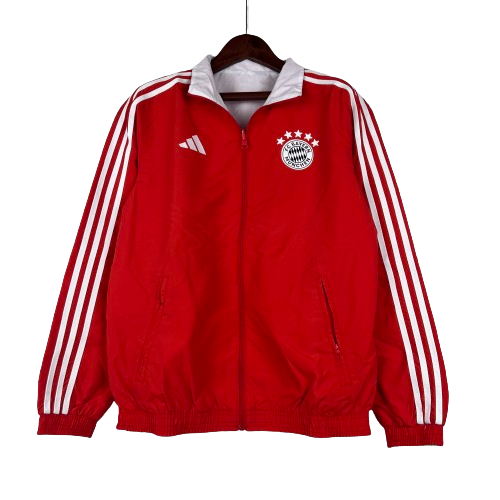 BAYERN MUNICH reversible windbreaker winter coat training jacket chaqueta cortavientos