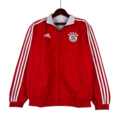 BAYERN MUNICH reversible windbreaker winter coat training jacket chaqueta cortavientos