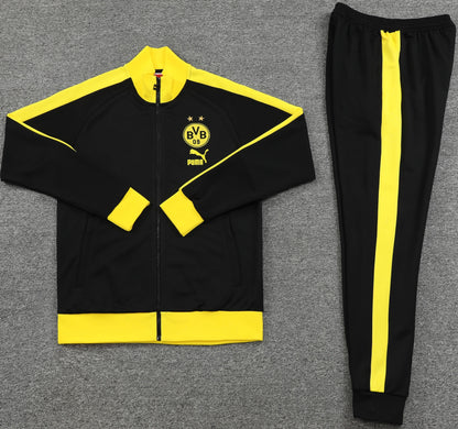 BORUSSIA DORTMUND 23/24 black training jacket tracksuit set sudadera de entrenamiento