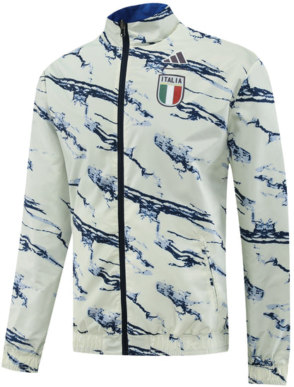 ITALY Italia reversible windbreaker winter coat training jacket campera chaqueta cortavientos