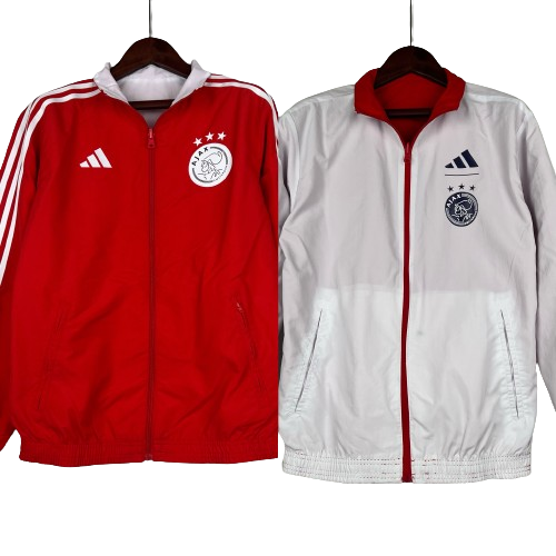 AJAX reversible windbreaker winter coat training jacket chaqueta cortavientos