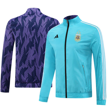 ARGENTINA reversible windbreaker winter coat training jacket chaqueta campera cortavientos