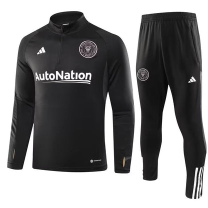 INTER MIAMI black training sweatshirt tracksuit set sudadera de entrenamiento