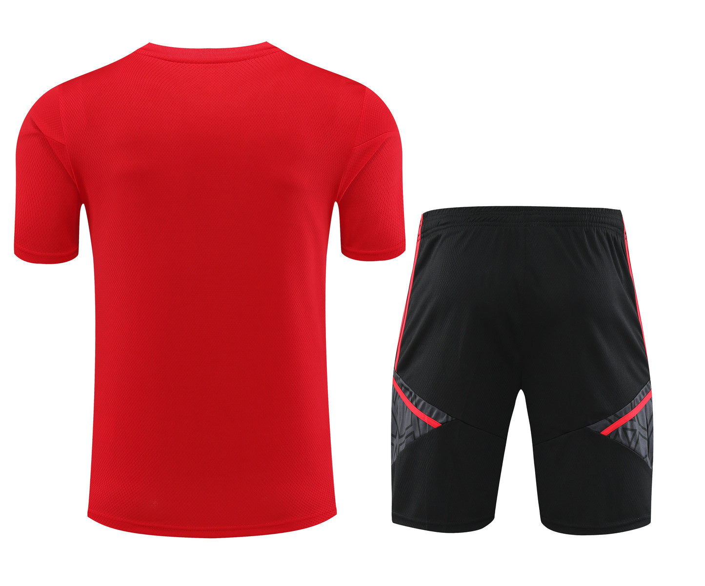 BAYERN MUNICH 23/24 black red pre match training jersey shorts set camiseta playera remera conjunto de entrenamiento