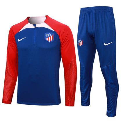 ATLETICO MADRID 23/24 blue red sweatshirt tracksuit set sudadera de entrenamiento