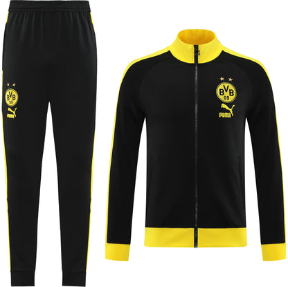 BORUSSIA DORTMUND 23/24 black training jacket tracksuit set sudadera de entrenamiento