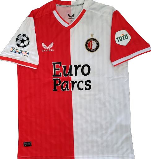 FEYENOORD 23/24 UCL home jersey camiseta playera local GIMENEZ 29