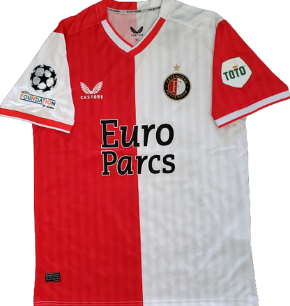 FEYENOORD 23/24 UCL home jersey camiseta playera local GIMENEZ 29