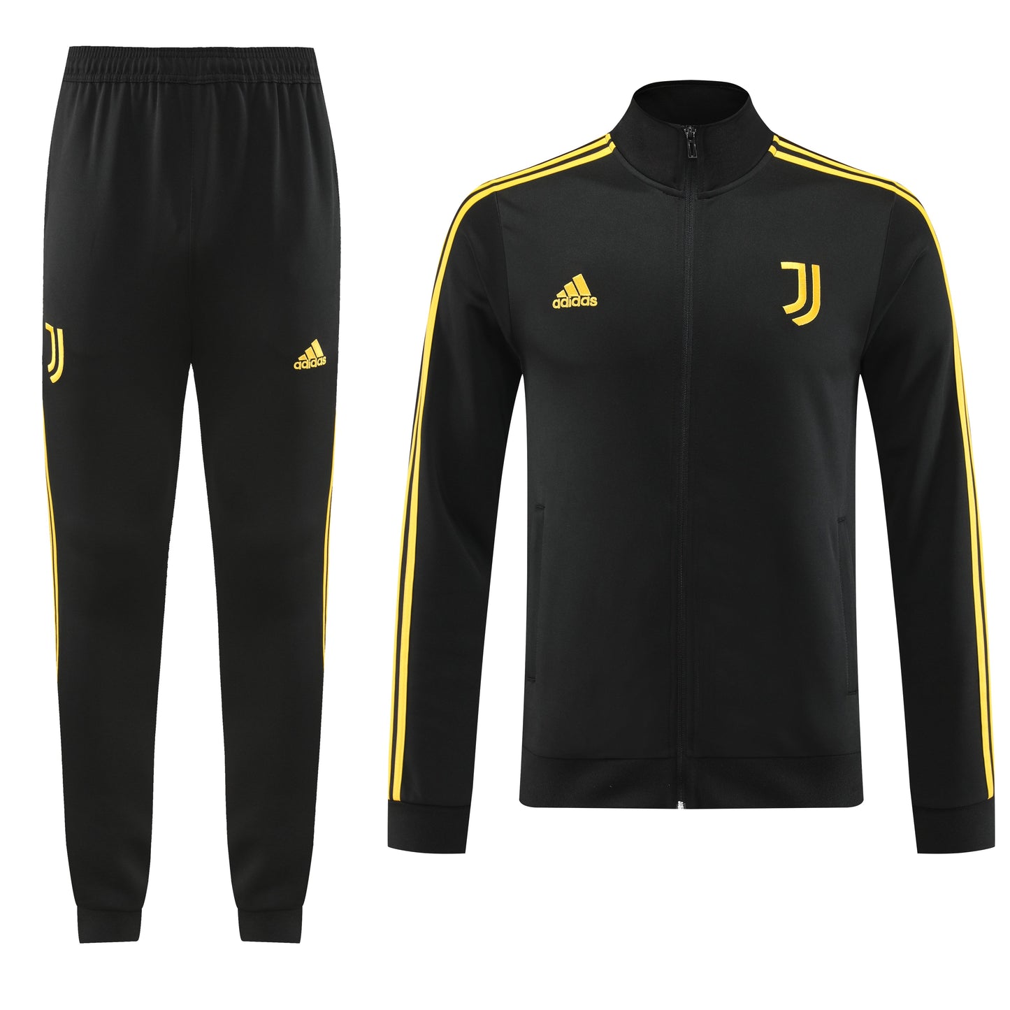 JUVENTUS 23/24 black gold training jacket tracksuit set sudadera de entrenamiento