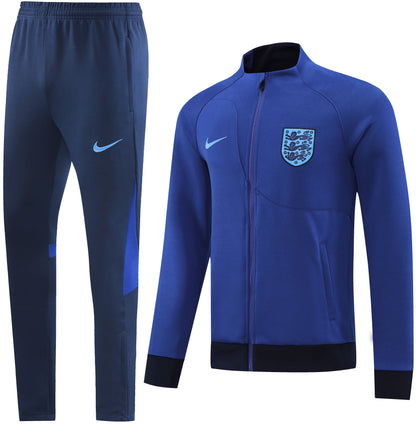 ENGLAND Inglaterra navy blue jacket training tracksuit set sudadera de entrenamiento