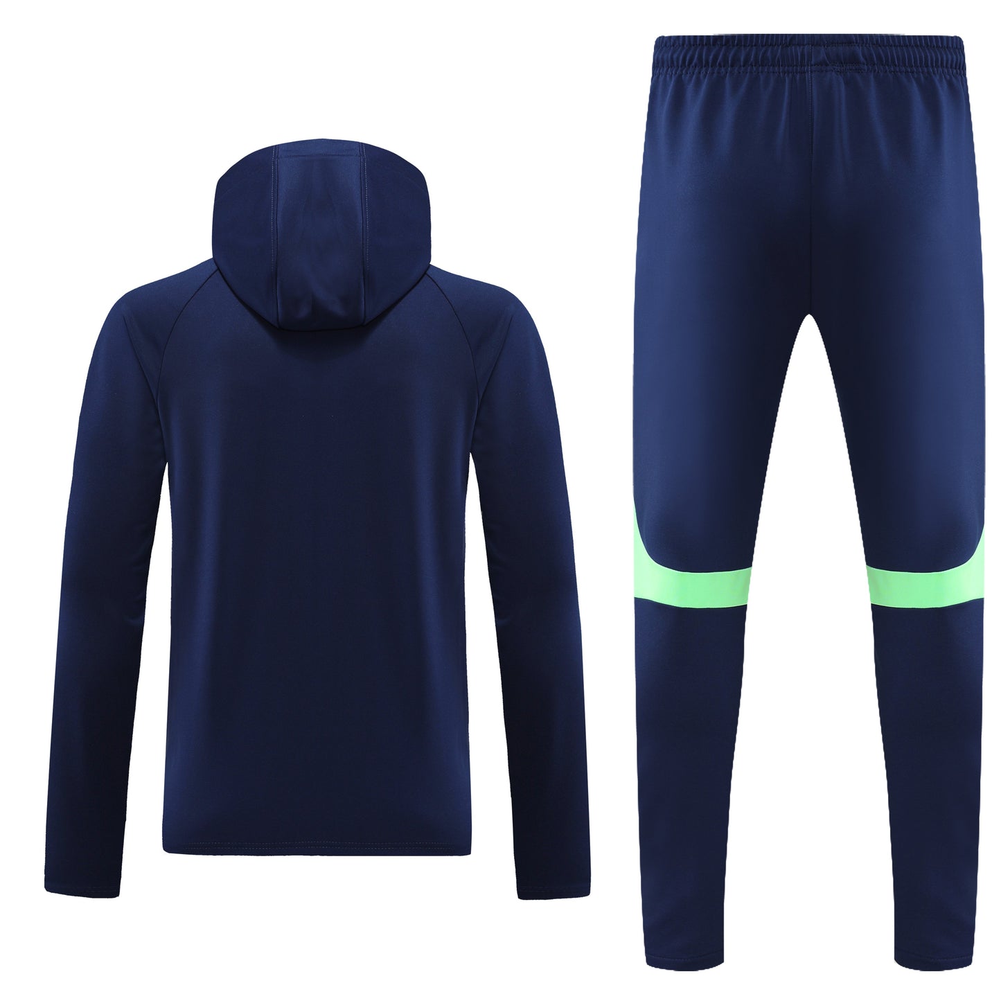 BRAZIL Brasil navy blue training sweatshirt hoodie tracksuit set campera sudadera con capucha