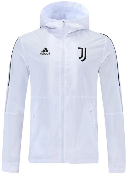 JUVENTUS white windbreaker training jacket chaqueta cortavientos