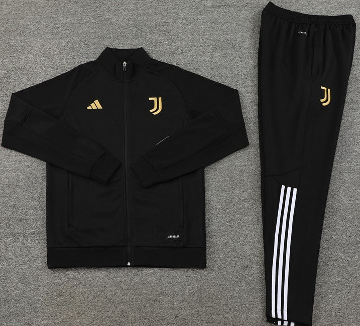 JUVENTUS 23/24 black training jacket tracksuit set sudadera de entrenamiento