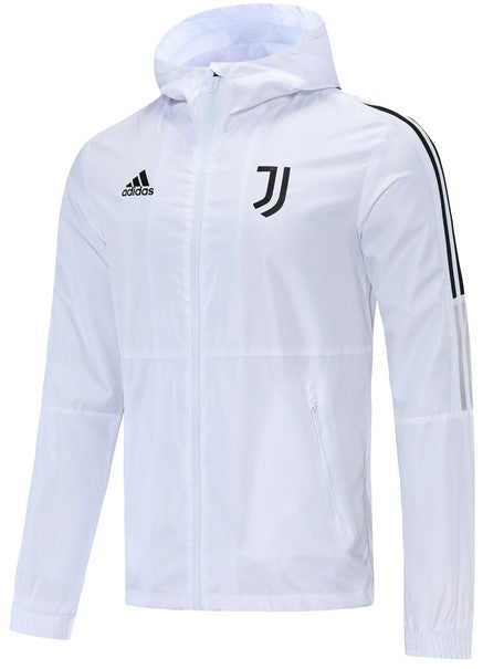 JUVENTUS white windbreaker training jacket chaqueta cortavientos