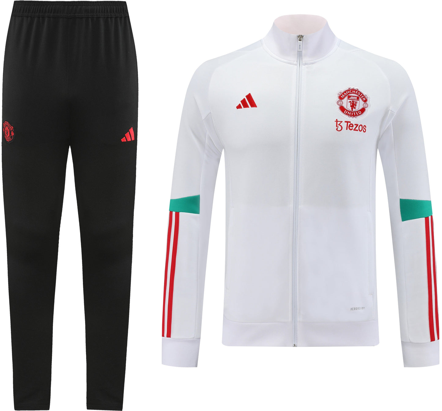 MANCHESTER UNITED 23/24 black white training jacket tracksuit set sudadera de entrenamiento