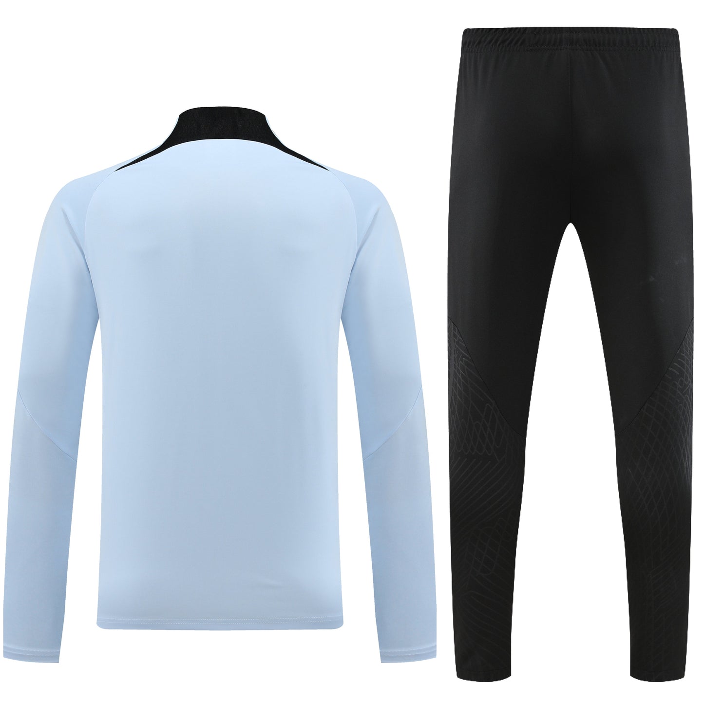 INTER MILAN light blue black training sweatshirt tracksuit set sudadera de entrenamiento