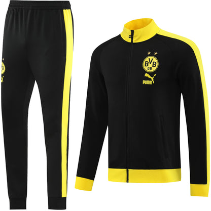 BORUSSIA DORTMUND 23/24 black training jacket tracksuit set sudadera de entrenamiento