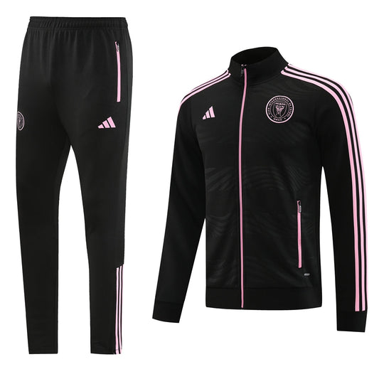 INTER MIAMI black training jacket tracksuit set chaqueta sudadera de entrenamiento