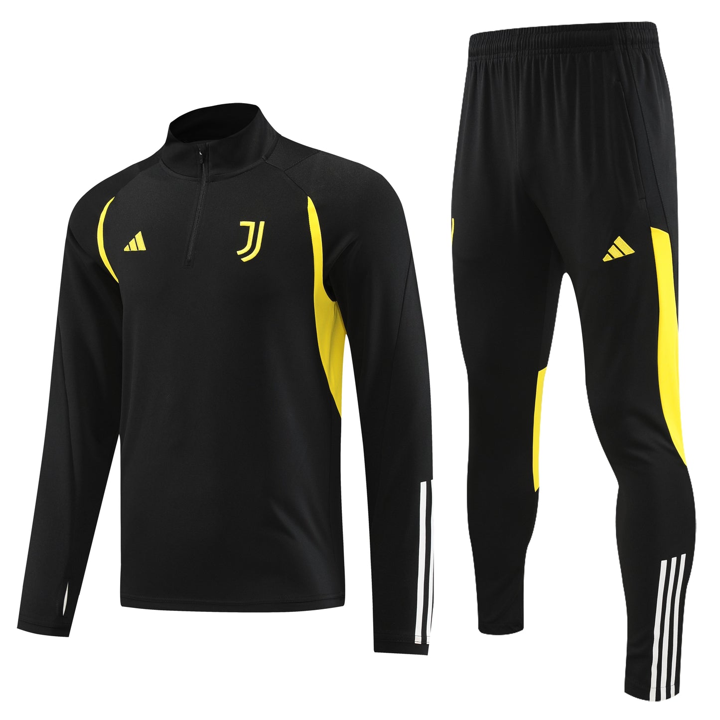 JUVENTUS black training sweatshirt tracksuit set sudadera de entrenamiento