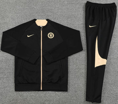 CHELSEA 23/24 black gold training jacket tracksuit set sudadera de entrenamiento