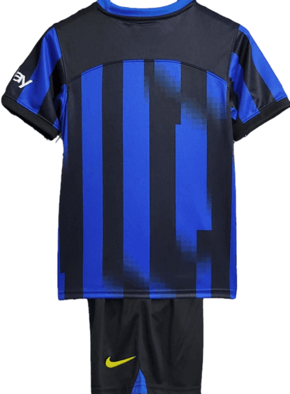 INTER MILAN 23/24 home kids jersey shorts set camiseta remera playera maglia conjunto de niño local