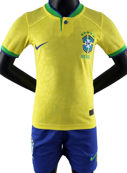 BRAZIL Brasil kids jersey set shorts camiseta camisa remera conjunto de niño