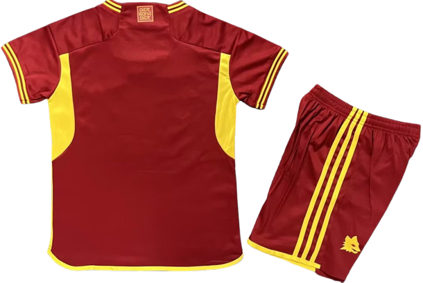 AS ROMA 23/24 kids home jersey shorts set camiseta playera remera conjunto de niño local