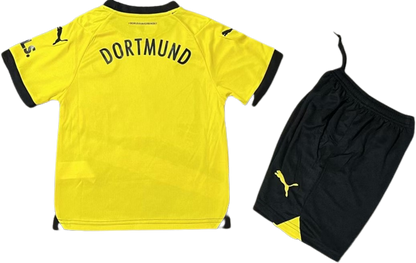 BORUSSIA DORTMUND 23/24 home kids jersey shorts set camiseta playera remera conjunto de niño local