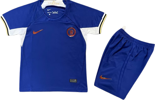 CHELSEA 23/24 home kids jersey set shorts camiseta playera remera conjunto de niño local