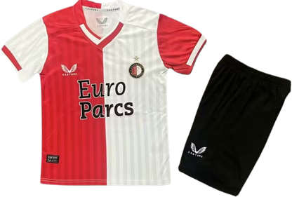 FEYENOORD 23/24 home kids jersey shorts set camiseta remera playera conjunto de niño local