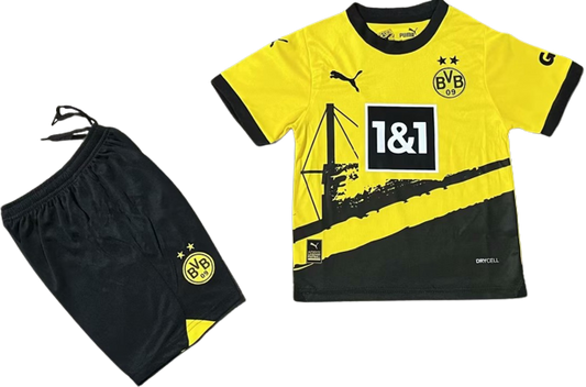 BORUSSIA DORTMUND 23/24 home kids jersey shorts set camiseta playera remera conjunto de niño local