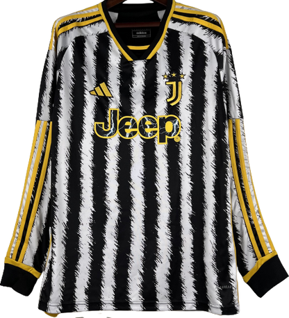 JUVENTUS 23/24 home long sleeve jersey camiseta remera playera maglia manga larga local