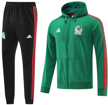 MEXICO training jacket hoodie tracksuit set chamarra sudadera con capucha