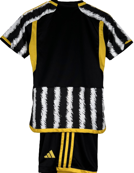 JUVENTUS 23/24 home kids jersey set shorts camiseta playera remera conjunto de niño local