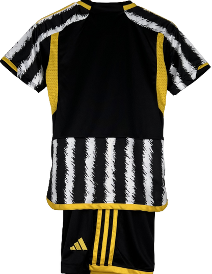 JUVENTUS 23/24 home kids jersey set shorts camiseta playera remera conjunto de niño local