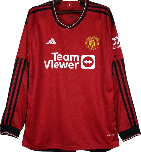 MANCHESTER UNITED 23/24 home long sleeve jersey camiseta remera playera manga larga local