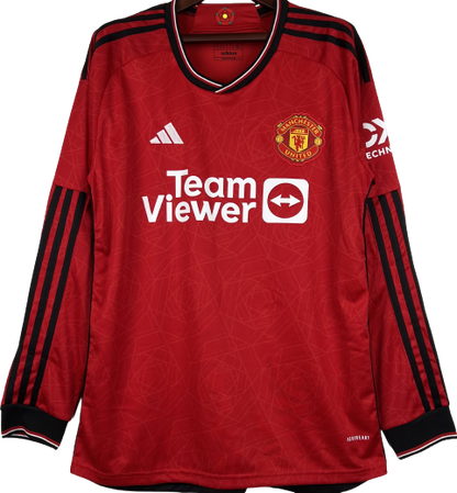 MANCHESTER UNITED 23/24 home long sleeve jersey camiseta remera playera manga larga local