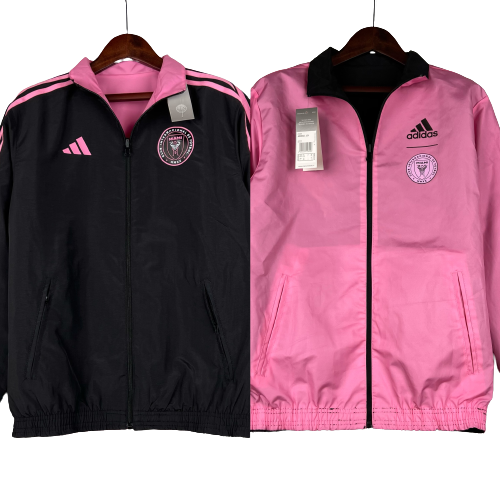 INTER MIAMI reversible windbreaker winter coat training jacket campera chaqueta cortavientos